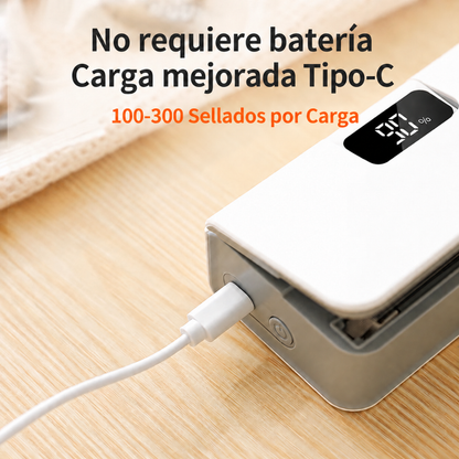 Mini Selladora de Bolsas Portátil 2 en 1 (Selladora + Cortadora)