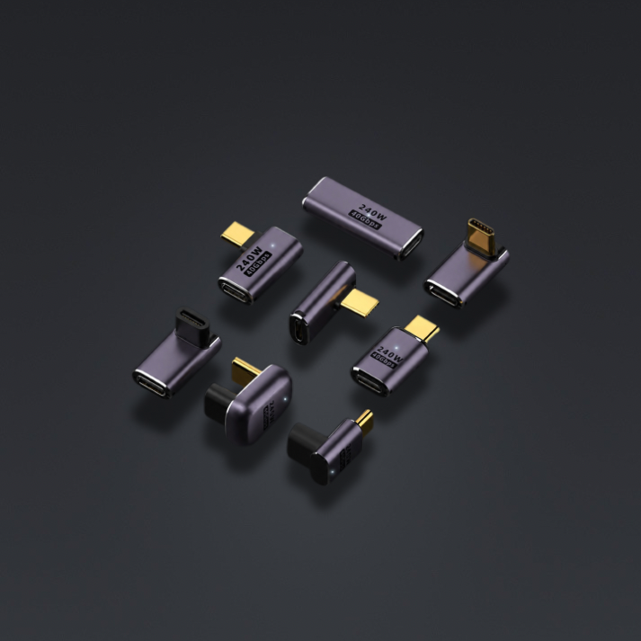 USB-C 4.0 PD 240W Adaptador – 40Gbps, 8K 60Hz