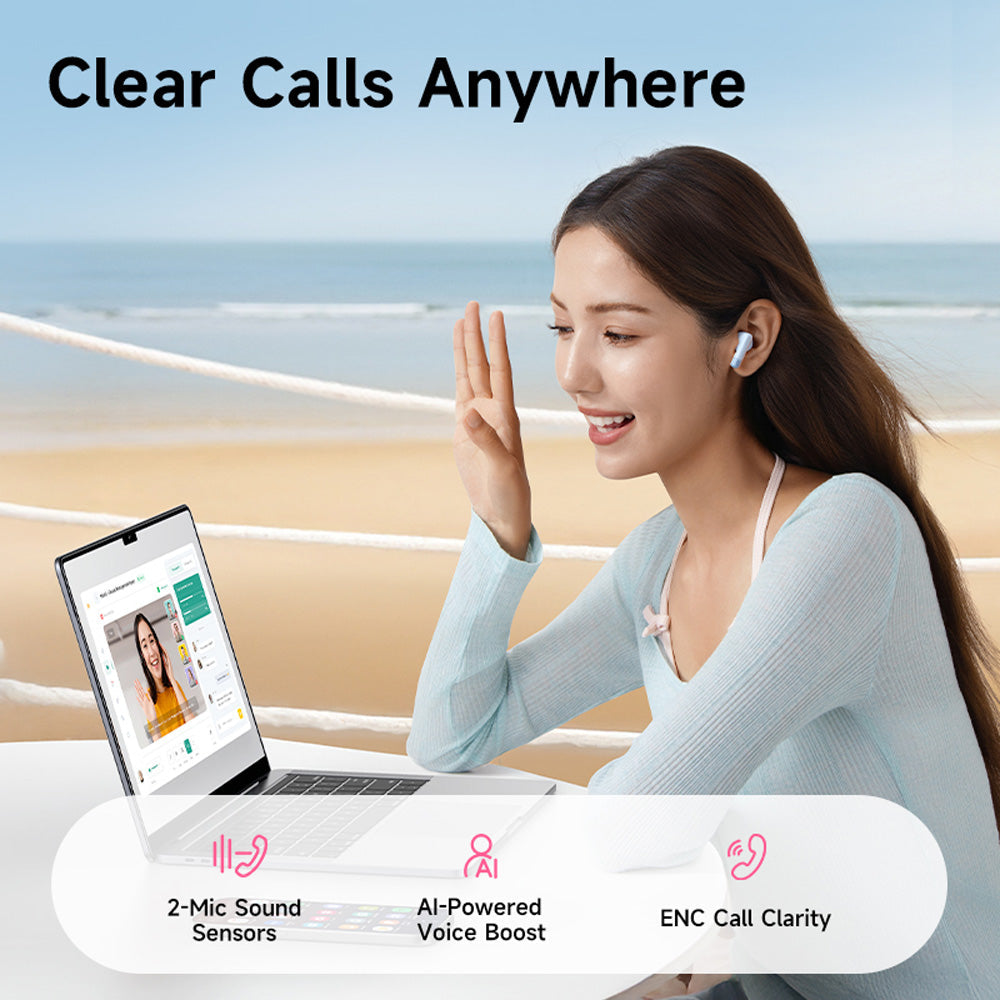 Baseus Bass BS2 Lite – Auriculares Inalámbricos Bluetooth 6.0