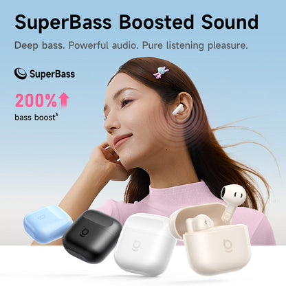 Baseus Bass BS2 Lite – Auriculares Inalámbricos Bluetooth 6.0