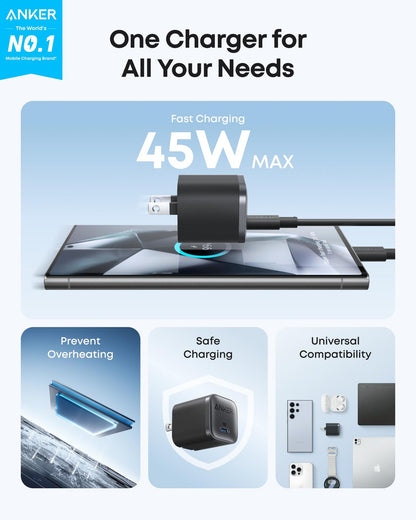 Anker Nano 45W USB-C Fast Charger