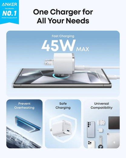 Anker Nano 45W USB-C Fast Charger