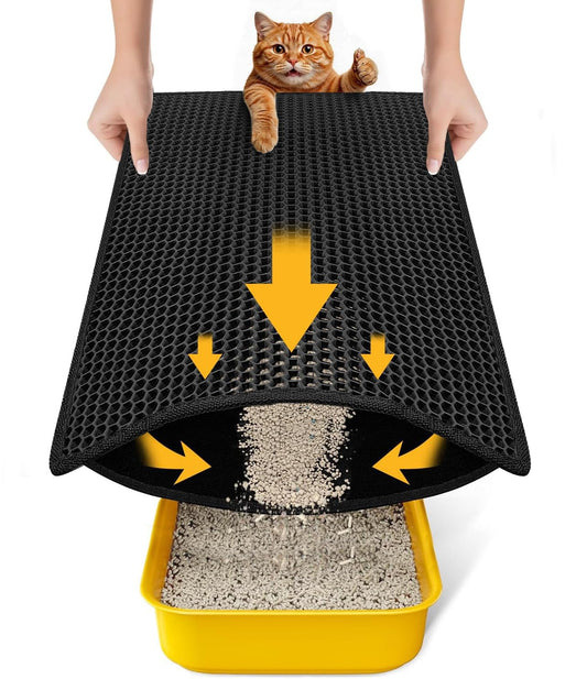 Alfombra Recolectora de Arena para Arenero de Gatos 60x40
