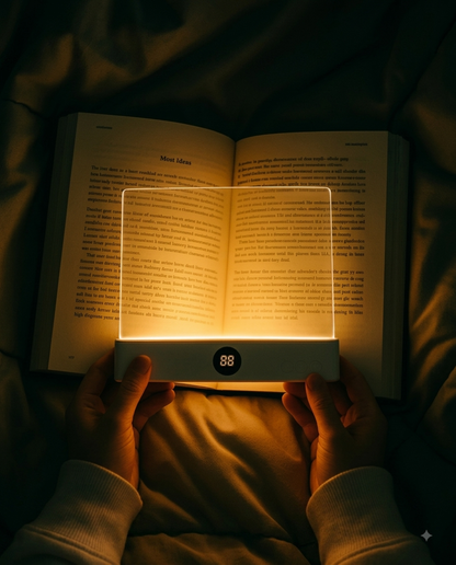 Lámpara LED de Lectura 2 en 1 con Temporizador